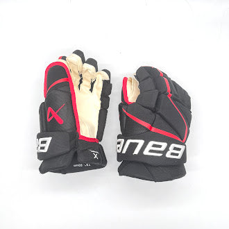 Bauer Vapor Hyperlite - NHL Pro Stock Glove - Anthony Beauvillier (Black/Red)
